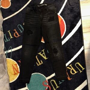 Vanilla Star Black Distressed Jeans